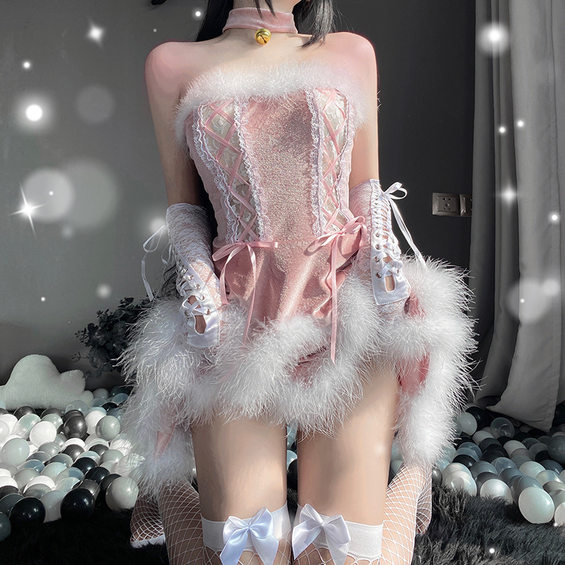 Cosplay onschuldig - Kijkend jurken, pyjama\'s van de camisole, sexy meid -kostuums, uniformen, internet - Bunny Bunny Girl -outfits met een high - eindgevoel 78 Prijs:$239.99